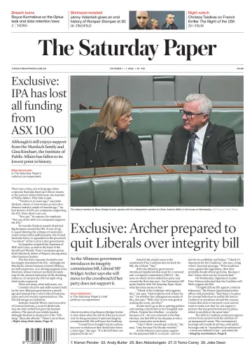 The Saturday Paper - 1 Oct 2022