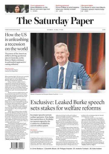 The Saturday Paper - 8 Oct 2022