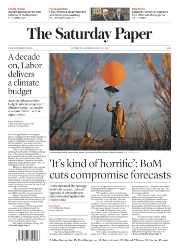 The Saturday Paper - 29 Oct 2022