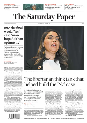 The Saturday Paper - 7 Oct 2023