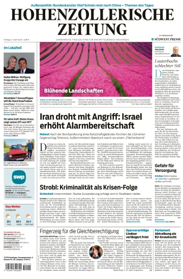 Hohenzollerische Zeitung - 12 Apr 2024