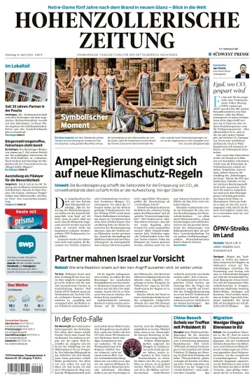 Hohenzollerische Zeitung - 16 Aib 2024