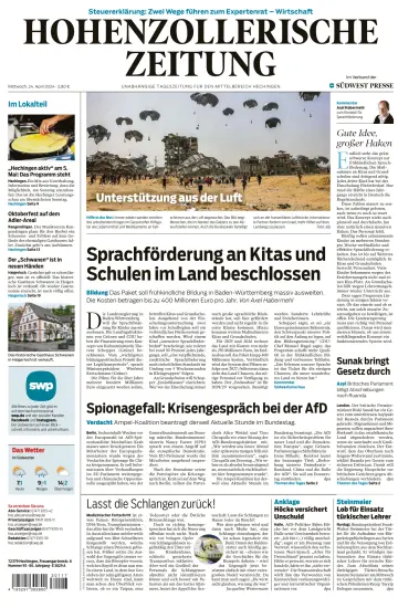 Hohenzollerische Zeitung - 24 abr. 2024