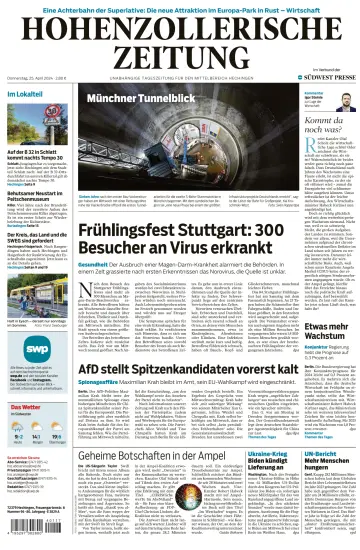 Hohenzollerische Zeitung - 25 Apr 2024