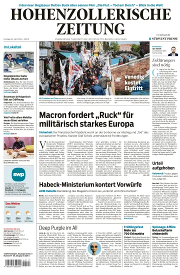 Hohenzollerische Zeitung - 26 Apr 2024