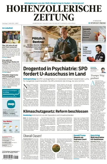 Hohenzollerische Zeitung - 27 abr. 2024