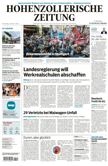 Hohenzollerische Zeitung - 02 mayo 2024