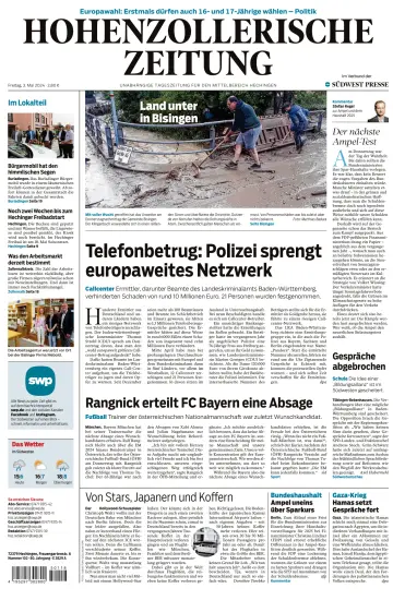 Hohenzollerische Zeitung - 03 mayo 2024
