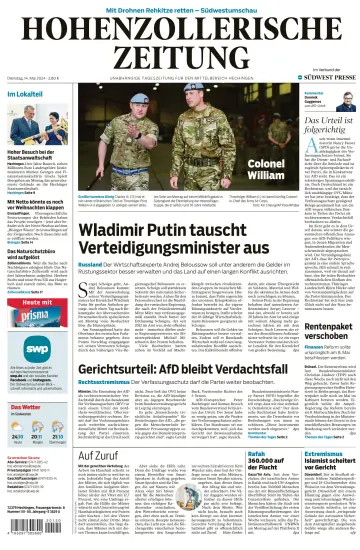 Hohenzollerische Zeitung - 14 五月 2024
