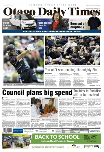 Otago Daily Times - 18 Jan 2024