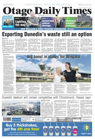 Otago Daily Times - 23 Jan 2024