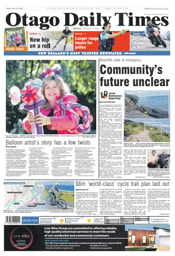 Otago Daily Times - 9 Feb 2024