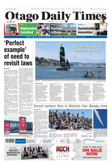 Otago Daily Times - 1 Apr 2024