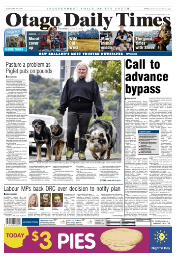 Otago Daily Times - 02 Nis 2024