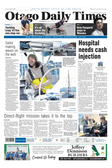 Otago Daily Times - 04 Nis 2024