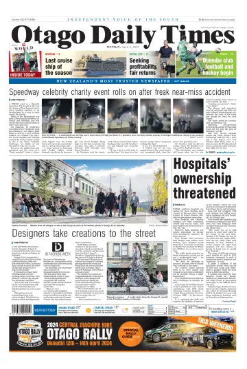 Otago Daily Times - 08 апр. 2024