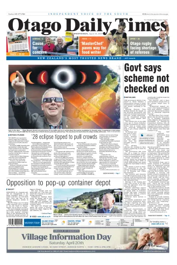 Otago Daily Times - 10 Nis 2024