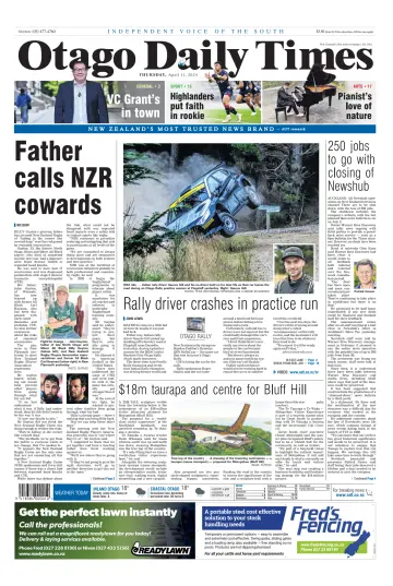 Otago Daily Times - 11 Aib 2024