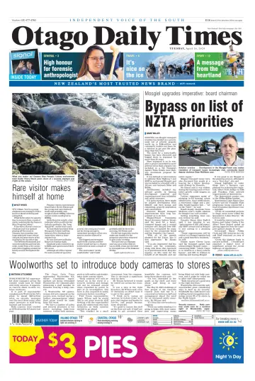 Otago Daily Times - 16 Nis 2024