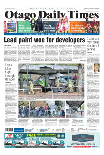 Otago Daily Times - 22 Nis 2024