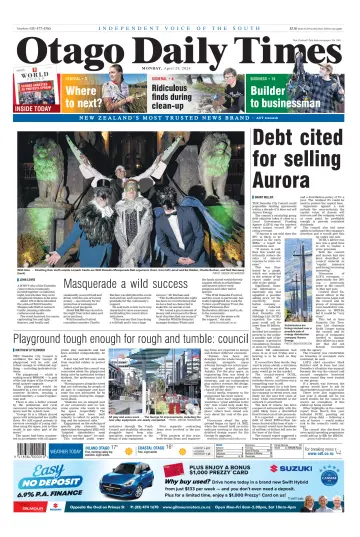 Otago Daily Times - 29 апр. 2024