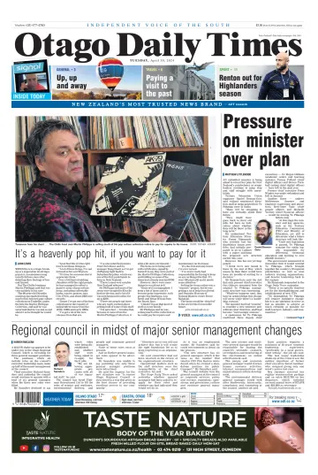 Otago Daily Times - 30 4月 2024
