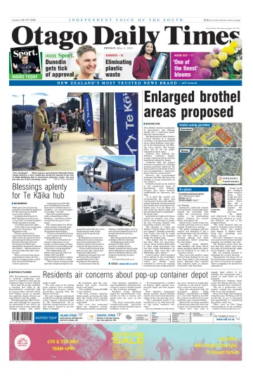 Otago Daily Times - 3 May 2024