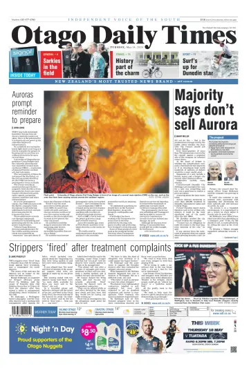 Otago Daily Times - 14 5월 2024