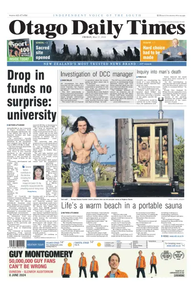 Otago Daily Times - 17 May 2024