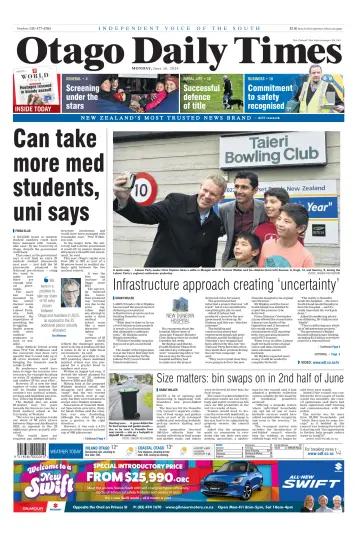 Otago Daily Times - 10 Jun 2024