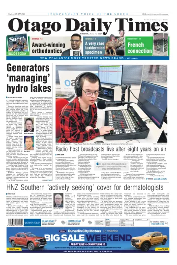 Otago Daily Times - 14 Jun 2024
