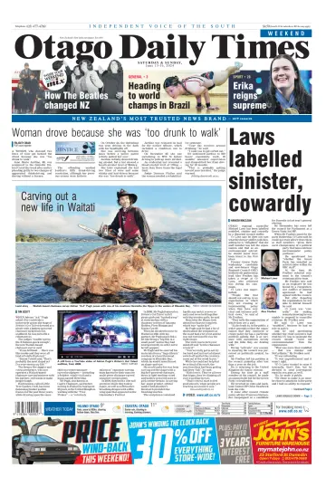 Otago Daily Times - 15 jun. 2024