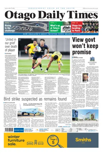 Otago Daily Times - 19 Meh 2024