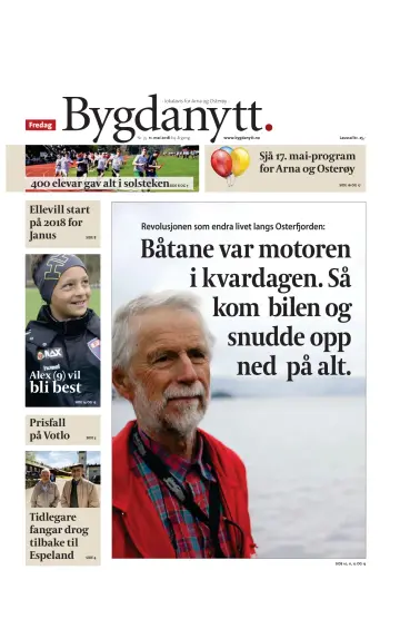 Bygdanytt - 11 May 2018