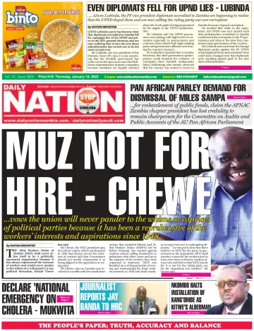 Daily Nation Newspaper - 18 Jan 2024