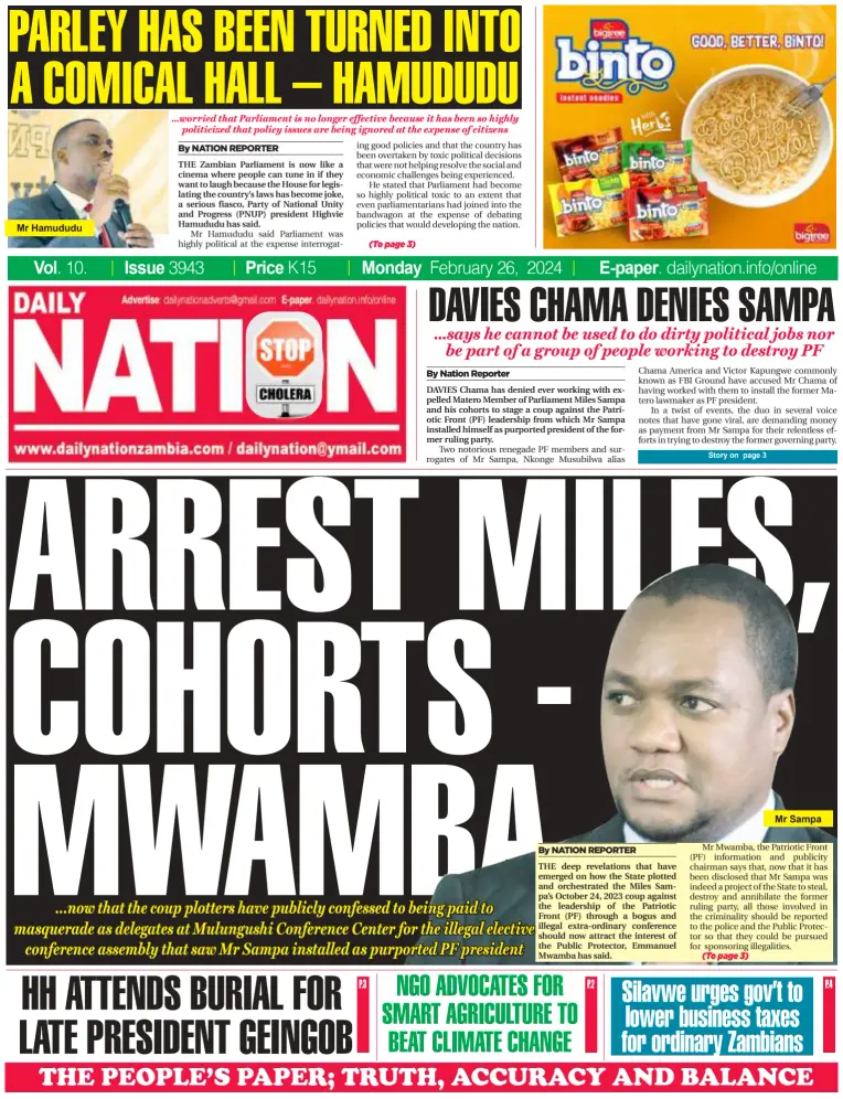 Daily Nation Newspaper