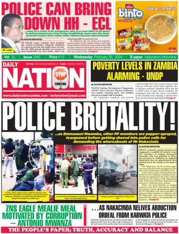 Daily Nation Newspaper - 28 Feb 2024