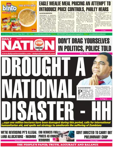 Daily Nation Newspaper - 1 Mar 2024