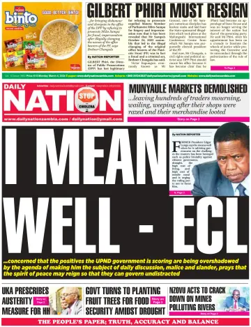 Daily Nation Newspaper - 4 Mar 2024