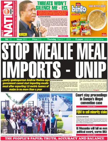 Daily Nation Newspaper - 7 Mar 2024