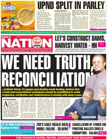 Daily Nation Newspaper - 20 Mar 2024