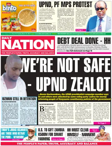Daily Nation Newspaper - 26 Márta 2024