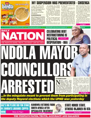 Daily Nation Newspaper - 29 3월 2024