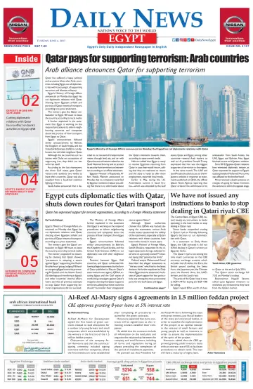 The Daily News Egypt - 6 Jun 2017