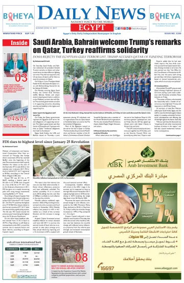 The Daily News Egypt - 11 Jun 2017