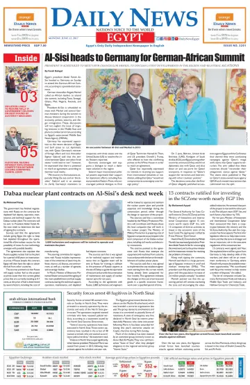 The Daily News Egypt - 12 Jun 2017