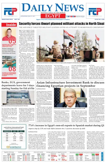 The Daily News Egypt - 21 Jun 2017