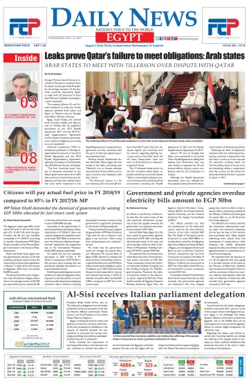The Daily News Egypt - 12 Jul 2017