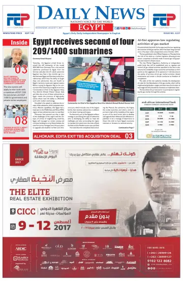 The Daily News Egypt - 9 Aug 2017