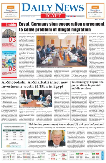 The Daily News Egypt - 28 Aug 2017